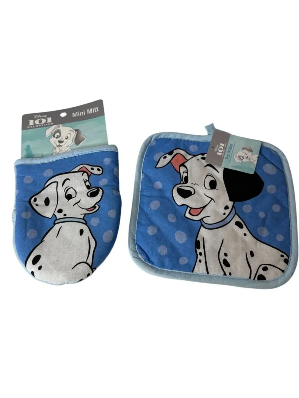 Disney 101 Dalmatians Pot Holder Mini Mitt Kitchen Set New